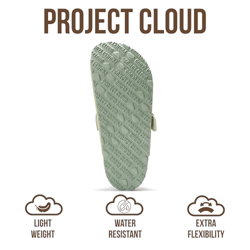 Image of Project Cloud 100% Genuine Leather Footbed Clogs for Women - Memory Foam Arch Support Slippers for Women - Trendy Slip-ons Women's Mules & Clogs Sandals