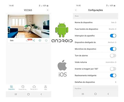 Câmera Ip Wifi 3 Antenas 4ª Geração Infra Vermelho Robo Onvif TWG TW9100 RB