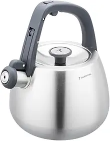 Tramontina Chaleira em Aço Inox com Apito e Cabo de Nylon 2,5 L