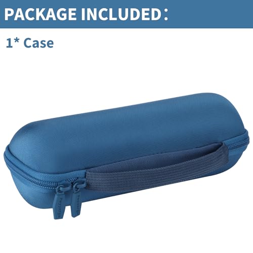 Image of Storage Case Compatible with JBL Flip 7 /6 / 5 Portable Waterproof and DropProof Speaker (Blue)