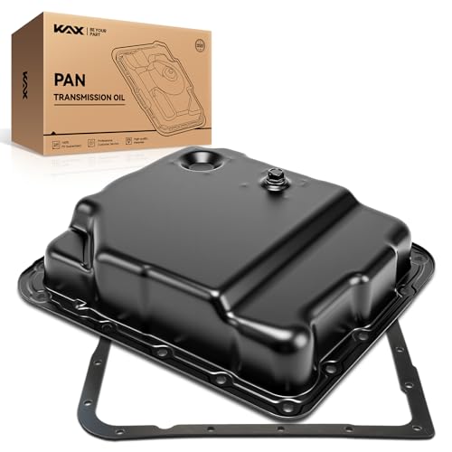 Image of KAX 265-811 Transmission oil pan with Drain Plug & Gasket Compatible with Silverado /Sierra /Tahoe /Yukon, Express /Savana 1500 /2500 /3500 /4500