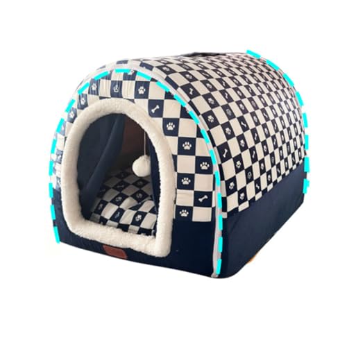 犬 ベッド 犬 ハウス 洗える 猫 ベッド 猫ハウス ペットベッド 取り外し可能 ペットハウス ドーム型 ペットクッション 猫犬用 寝床 休憩所 防寒保温 あったかい ペット用品 フワフワ 滑り止め 室内寒さ対策 小中型犬 秋冬