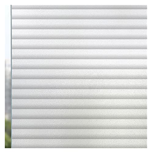 Pegatina de Vidrio Esmerilado for Ventana con patrón Plantas y Flores, película baño antiiluminación Opaca for Inodoro, Papel sombreado para Casa Oficina Dormitorio(Shutters,50x100cm)