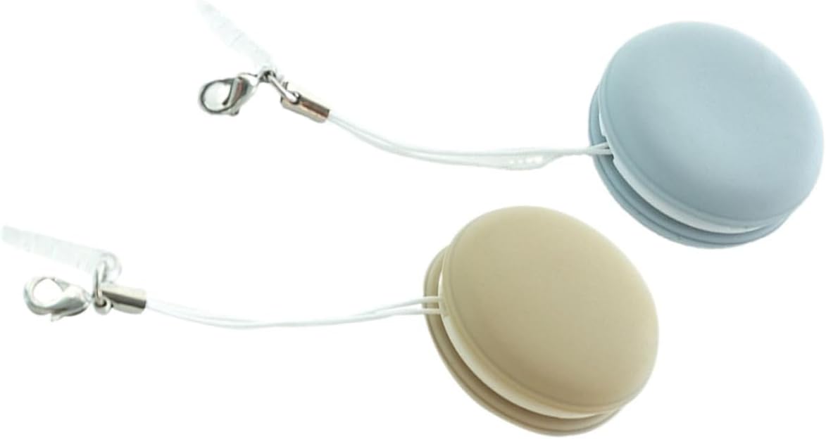 FOMIYES 6pcs Macaron Shape Screen Microfiber Cleaning Cloth for Phones Glasses and Cameras Dust and Fingerprint Remover Keyring Attachment for Electronics and Eyewear