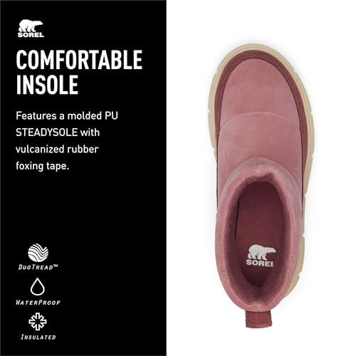 SOREL Children's Explorer lll Slip-On Waterproof Boot4