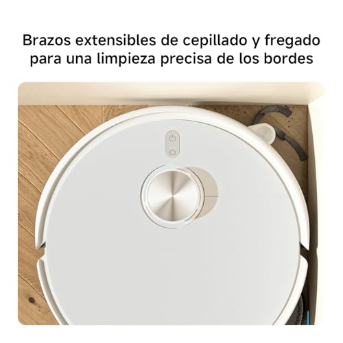 Miniatura 3 de XIAOMI S40 Pro Robot Aspirador con Fregado, 15000Pa, Brazos Ext. | Sistema Anti-Tangle Dual, Evitación Obstáculos Gran Angular, Recon. Alfombras, Control App