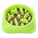 NOYAL Dog Slow Feeder Bowl, Non Slip Puzzle Bowl - Anti-Gulping Pet Slower Food Feeding Dishes - Interactive Bloat Stop Dog Bowls - Durable Preventing Choking Healthy Design Dogs Cats Bowl