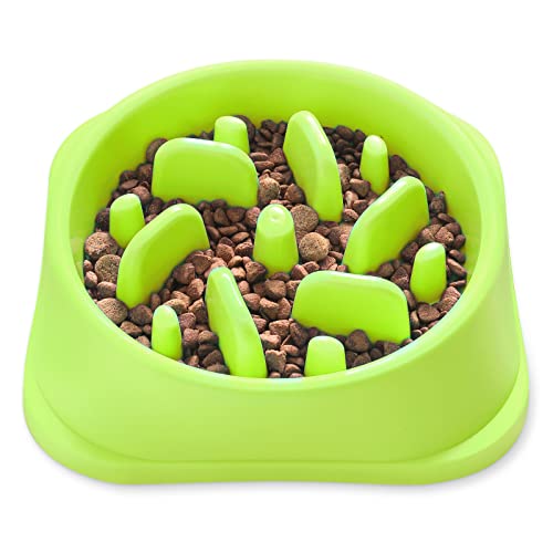 NOYAL Slow Feeder Dog Bowls Puzzle Anti-Gulping Interactive Bloat Durable Preventing Choking Healthy Dogs Bowl