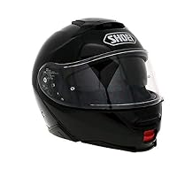 Shoei Motorrad-Klapphelm Neotec 2 Plain Schwarz (X-Large, Schwarz) – Ansicht 2