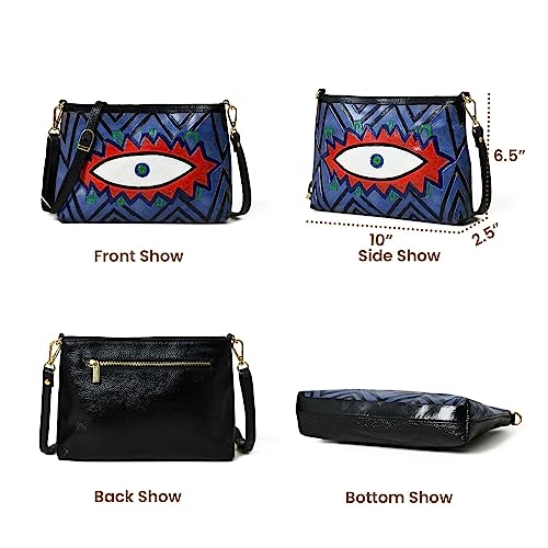 ADYAN Full Gain Leather Handpainted Women Crossbody-Sling Bag2