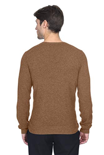 State Fusio Basic V-Neck Sweater Merino Wool Long Sleeve Pullover For Men - Made With 100% Merino Wool Sourced From Inner Mongolia Goats - Soft, Lightweight & Versatile (Almond, Xx-Large) #TOP2