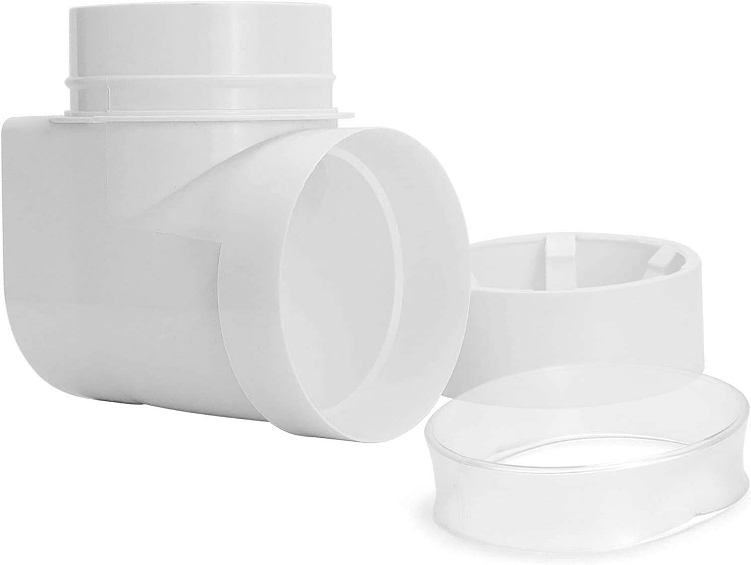 STV90 Dryer Duct Connector Dryer Snap to Vent 90 Elbow fit 4in vent ducting