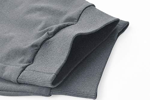 Image of MAGNIVIT Men's 3 /4 Jogger Capri Pants Workout Gym Below Knee Shorts Zipper Pockets