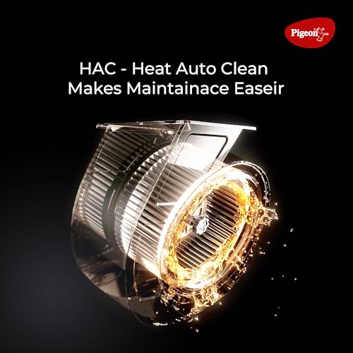 Pigeon Atmos 60 cm T-Shape Kitchen Chimney 1500 m3/hr suction | Touch & Gesture Control | Filterless Tech + Heat Auto Clean | 7 years warranty on... - Image 4