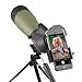 Gosky 20-60x80 Telescopio Terrestre con trípode y adaptador para teléfono inteligente -...
