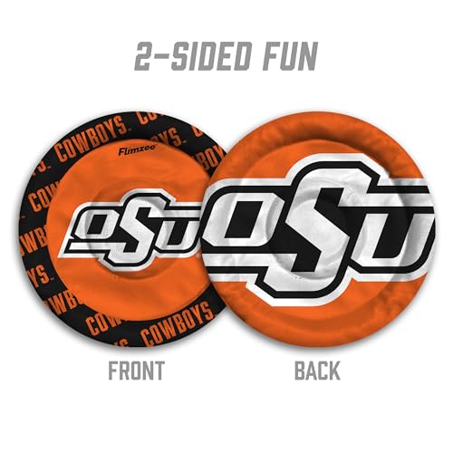 Image of YouTheFan NCAA Oklahoma State Cowboys Flimzee Bean-Bag Flying Disc