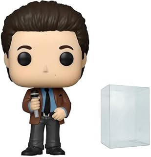 Funko Pop Television! Seinfeld Jerry Doing Stand up (Bundled with Eco Tek Protector Case)
