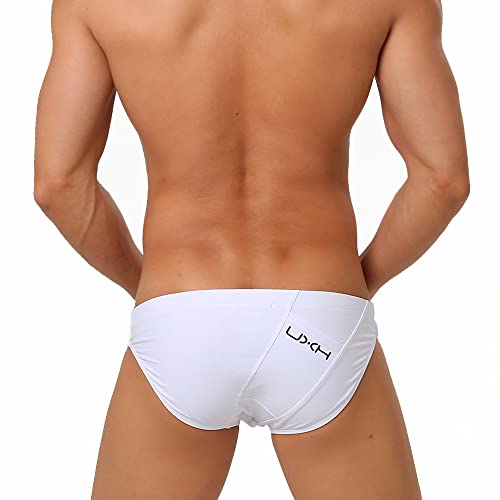 UXH Swimwear Men Sexy Swim Briefs Back Pocket Swimsuits Swim Briefs Bikini Board Surf Shorts Trunk4