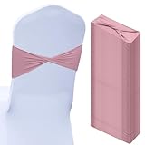 Pratique à utiliser : le ruban de chaise en élasthanne est facile à installer et à enlever sans avoir besoin d'autres outils, ce qui permet d'économiser du temps et de l'énergie, vous aurez plus de temps pour profiter de votre vie