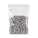 KISSITTY 1000Pcs 9mm Stainless Steel Open Jump Rings 1.2mm Thickness Round Ring Connectors Chainmail Making Jewelry Findings