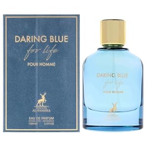 Daring Blue For Life | Eau De Parfum 100ml | By Maison Alhambra
