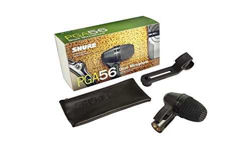 Shure Pga56 Dynamic Microphone - With Cardioid Pick-Up Pattern,Swivel-Mount Dynamic Snare/Tom Microphone With Ap56Dm Drum Mount, No Cable (Pga56-Lc) #TOP2
