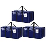 Bolsa de Mudanza Grande de Ultra Resistencia,con Correas de Mochila,Cremallera Resistente y Asas Cómodas,Bolsa de...