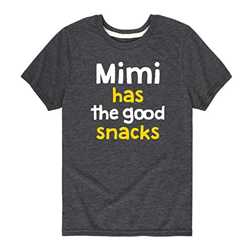 Instant Message - Mimi has The Good Snacks-Toddler and Youth Short Sleeve Graphic T-Shirt