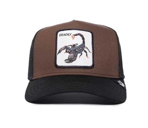Goorin Bros. Trucker V2 Deadly Scorpion Coffee/Black