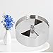 Cigarette Ashtray, Stainless Steel Ashtrays, Windproof Ashtray with Rotating Cover Design, lime Holder for Home Office Smokers, Indoor or Outdoor Use