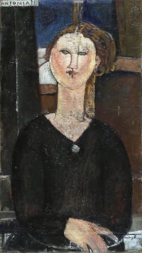 Impression Modigliani sur toile de haute qualité pour salon élégant