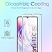 Suttkue for Xiaomi Redmi 13C 5G Screen Protector with Camera Lens Protector, 9H Hardness,Anti-Scratch Tempered Glass flim, Case Friendly, Anti-Fingerprint (2+2 PACK)