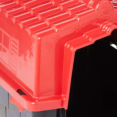 Pet Injet Casa Eco Colors Dog House Evolution Nº1 Vermelho Para Cães