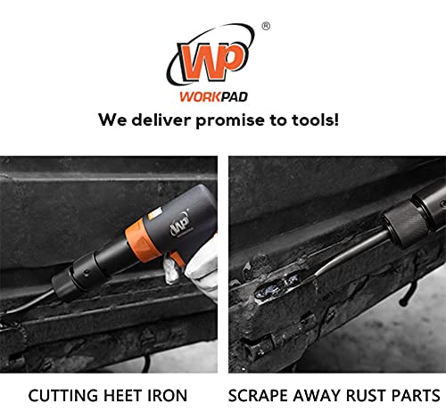 image for WP WORKPAD WORKPAD 190mm Long Barrel Air Hammer with Quick Change Chis