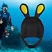 kowaku Scuba Diving Hood 3mm Neoprene Swimming Hat Comfortable Surfing Cap Thermal Surfing Hood for Sailing Canoeing Women Kids Men, M
