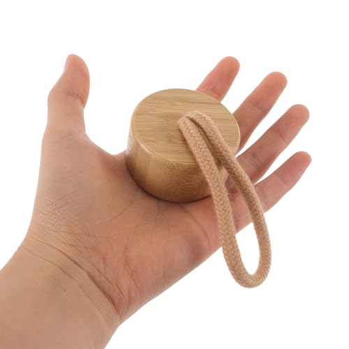 Tapas de sellado para botellas de madera maciza con cuerda de alta calidad 4