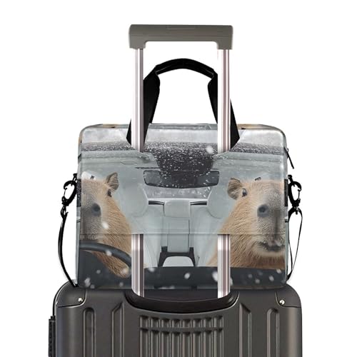 Maletín para portátil ALAZA con estampado de animales, 13-15.6 pulg miniatura 3