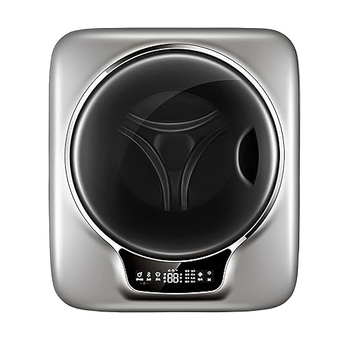QUTBAG Wall Mounted Drum Washing Machine, 3KG Front Load Compact Tumble Laundry, Full-Automatic Washing Machine and Spin Dryer for Travel Apartments Dorms Socks Underwear