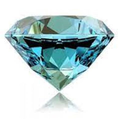 Zircon Blanc astrologique 6 Ratti pierre naturelle non chauffée