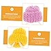 Kisangel 10pcs Warm Pet Mini Hats for Hens Knitted Chicken Hats Stylish Reptile Decorations Soft Yarn Adjustable