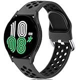 Lerobo Galaxy Watch 6 Band Compatible with Samsung Galaxy Watch 4 Band 40mm 44mm, Galaxy Watch 4 Classic 42mm 46mm, Galaxy Watch 6 Bands,Galaxy Watch 5 Bands, Galaxy Watch 5 Pro 45mm, 20mm Silicone