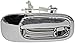 Dorman 91057 Front Passenger Side Exterior Door Handle Compatible with Select Dodge Models, Chrome