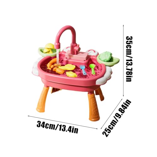 Évier de jeu avec eau pour occuper les enfants sans gaspillage à la maison