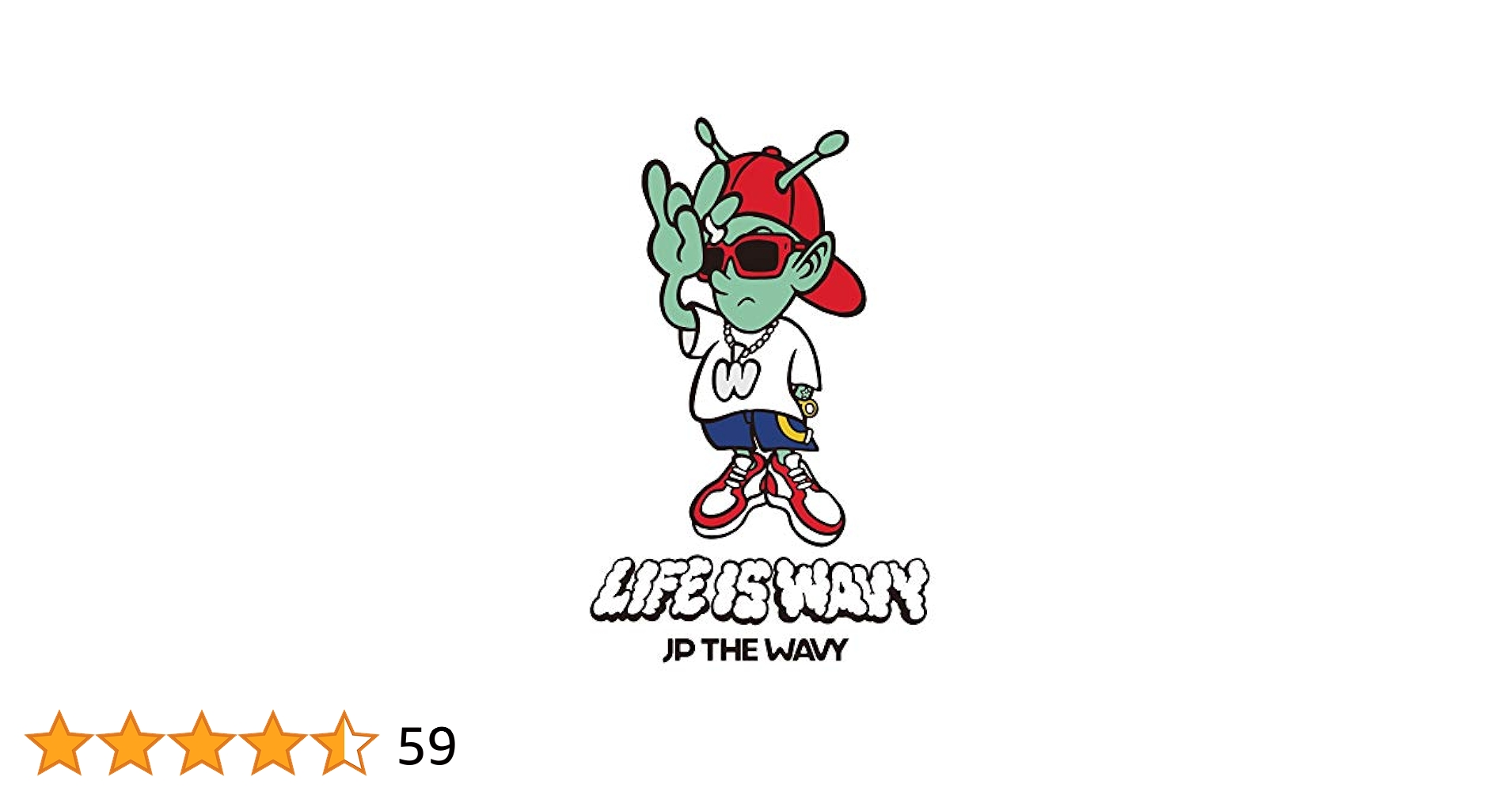 LIFE IS WAVY ラグ　JP THE WAVY Amazon | LIFE IS WAVY | JP THE WAVY, JIGG, star boy, No