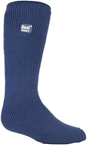 HEAT HOLDERS Kids GENUINE Thermal Winter Warm Socks DARK BLUE 9-1½uk 27-33Eur Approximate age 3-8 Years