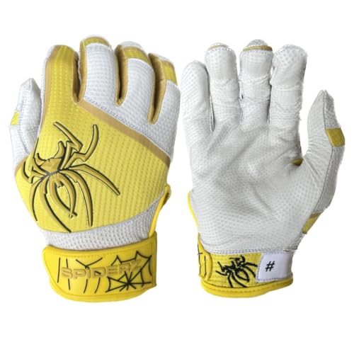 Spiderz 2023 PRO Adult Baseball/Softball Batting Gloves