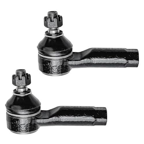 Image of Detroit Axle - 8pc Front Suspension Kit for 2000-2003 Nissan Maxima 2000-2004 INFINITI I35 I30, 2 Lower Control Arms with Ball Joint 4 Outer Inner Tie Rods 2 Boots 2001 2002 Replacement
