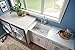 Ruvati 25 x 22 x 12 inch Drop-in Topmount Laundry Utility Sink, Deep 16 Gauge Stainless Steel Utility Sink - Drop In Laundry Sink - Single Bowl Laundry Room Sink - RVU6010