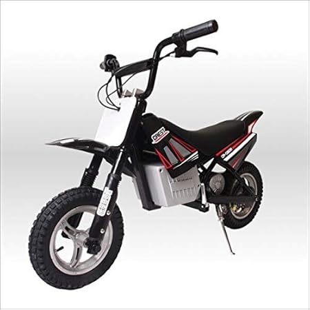 Amazon 250w搭載電動ポケバイ モトクロスモデル ダートバイクタイプポケットバイク ブラック Cr Dbe01 電動乗用 おもちゃ