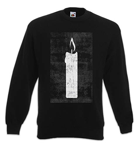 Sweat Tarot The White Candle pull noir au style ésotérique et mystique